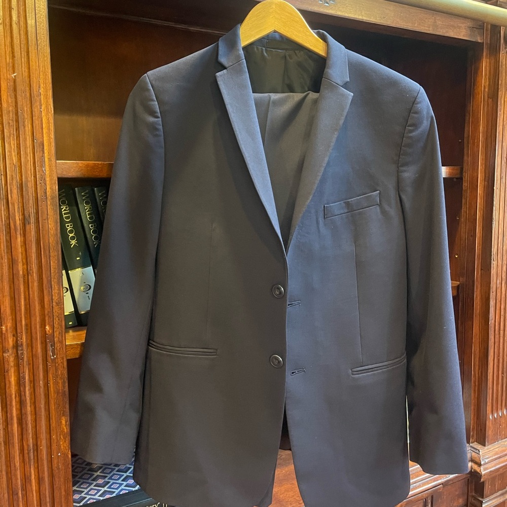 MICHAEL KORS Navy Blue Suit